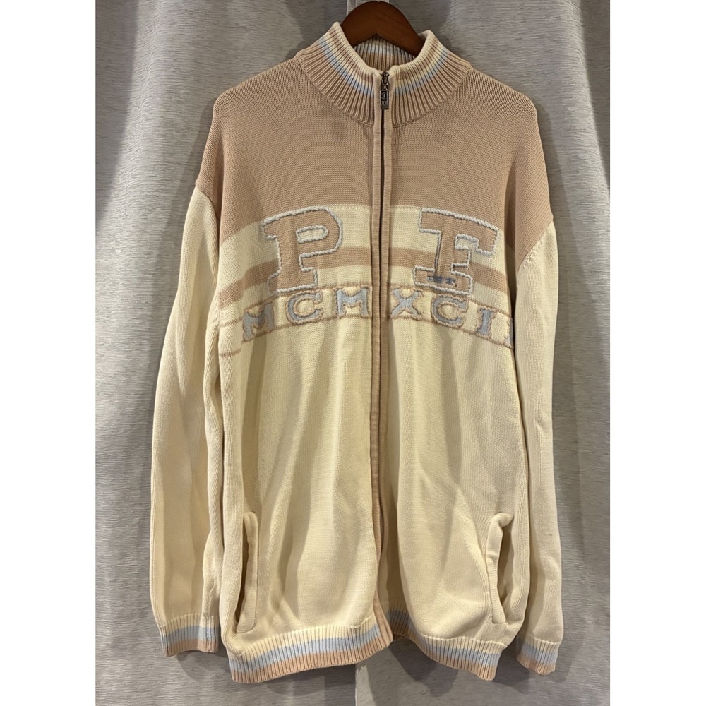Vintage‎ Y2K Phat Farm Logo Knit Sweater Hip Hop